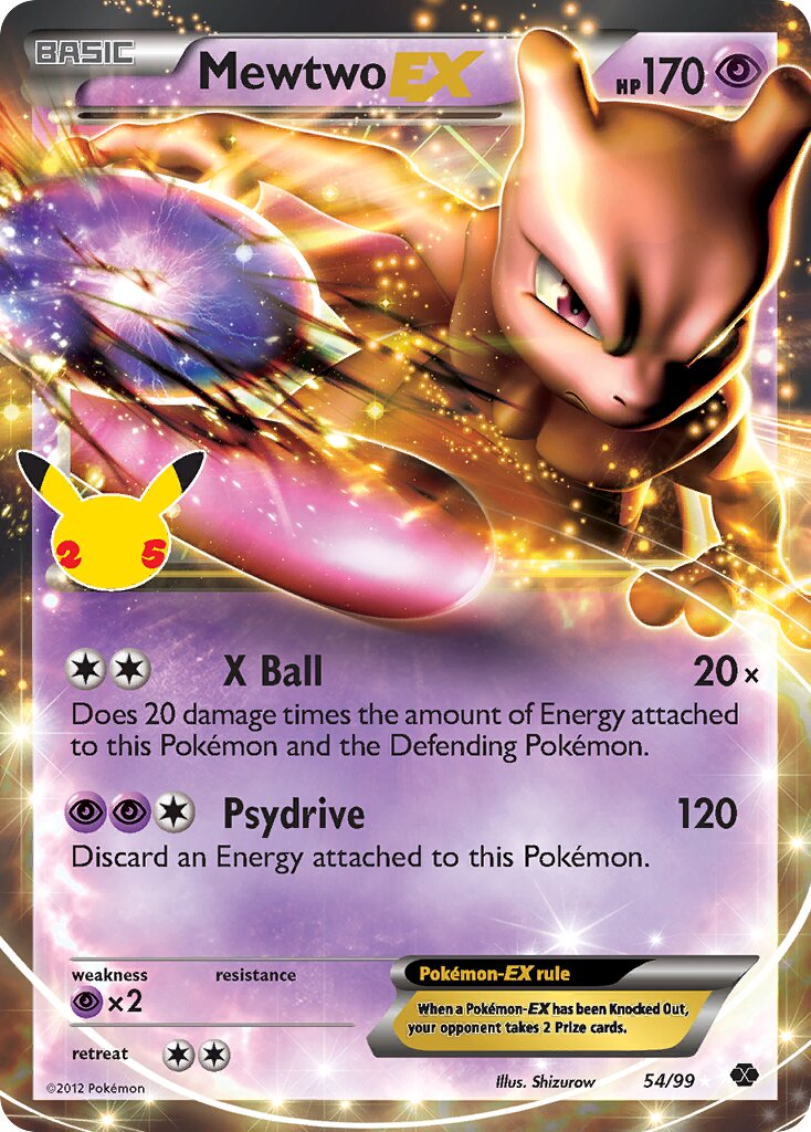 Mewtwo-EX - 54/99 - Classic Collection