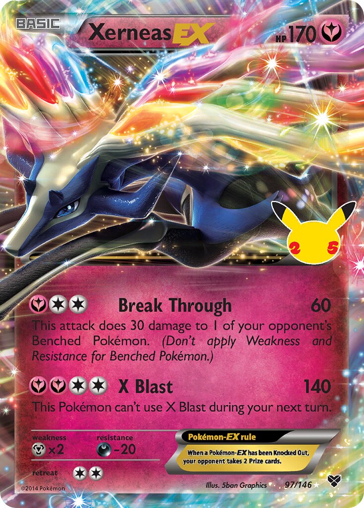 Xerneas-EX - 97/146 - Classic Collection