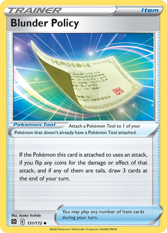 Blunder Policy - 131/172 - Uncommon