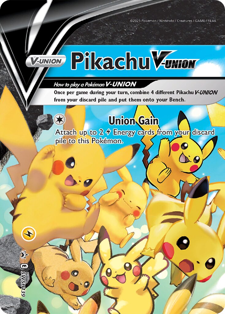 Pikachu V-UNION - SWSH139 - Promo