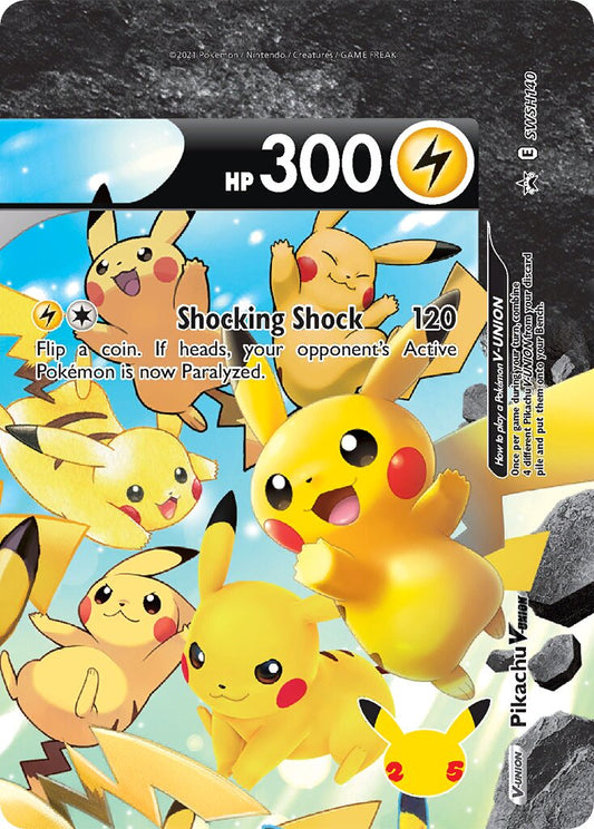 Pikachu V-UNION - SWSH140 - Promo