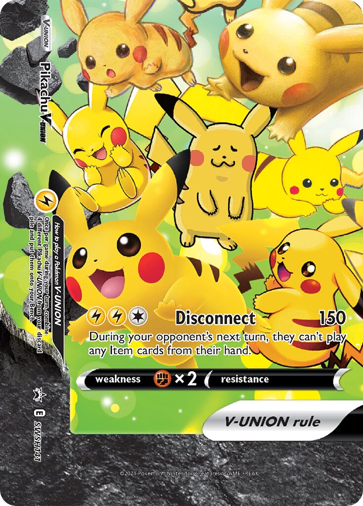 Pikachu V-UNION - SWSH141 - Promo