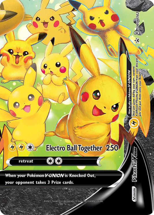 Pikachu V-UNION - SWSH142 - Promo