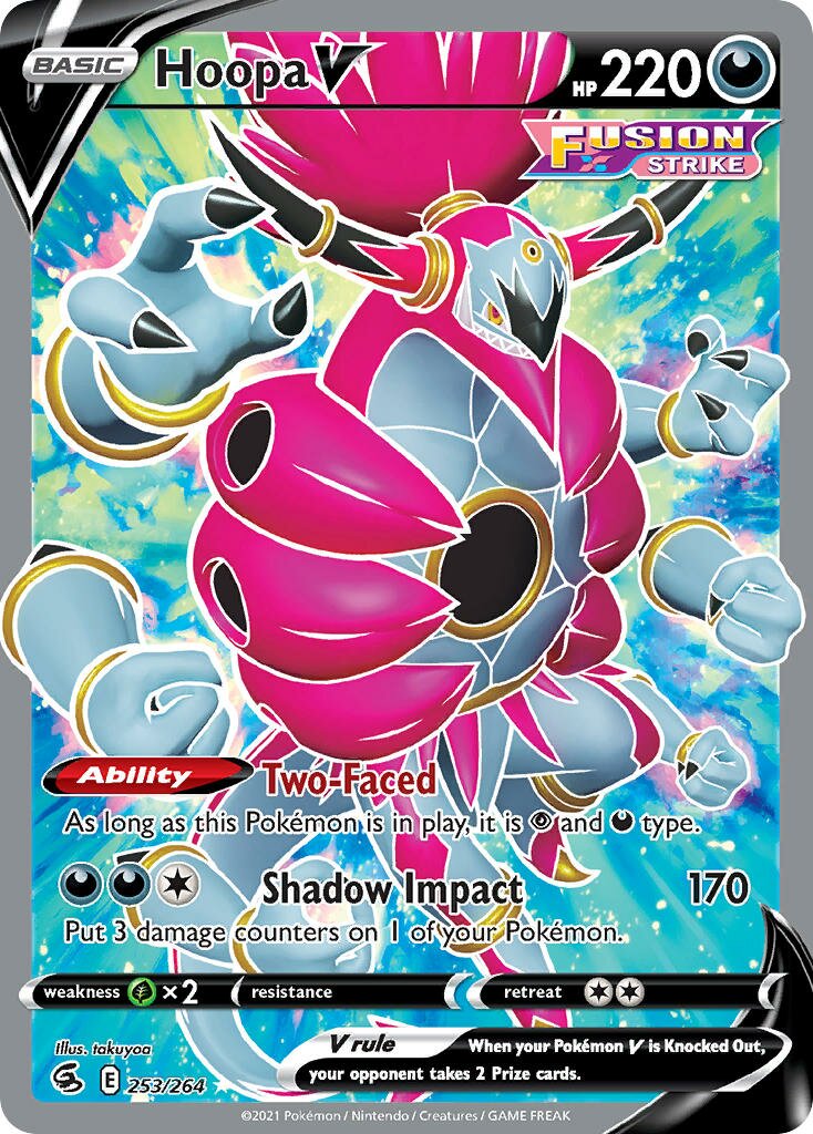 Hoopa V - 253/264 - Rare Ultra