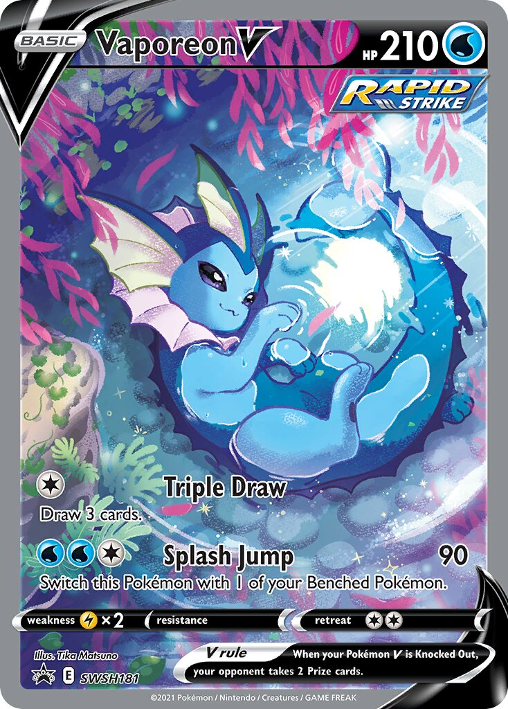 Vaporeon V - SWSH181 - Promo