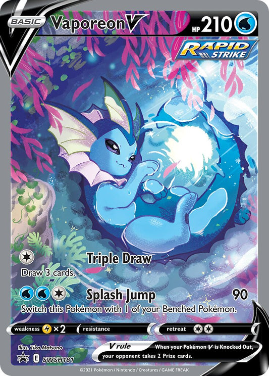 Vaporeon V - SWSH181 - Promo