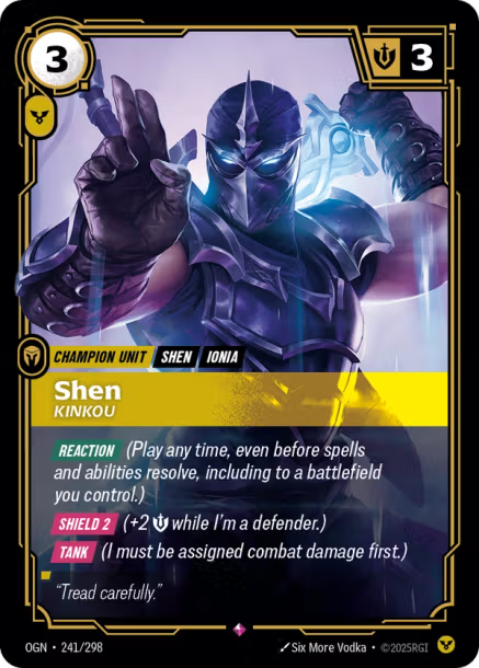SHEN, KINKOU - OGN-241/298 (Foil)