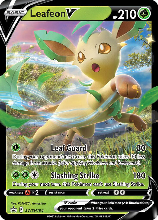 Leafeon V - SWSH194 - Promo