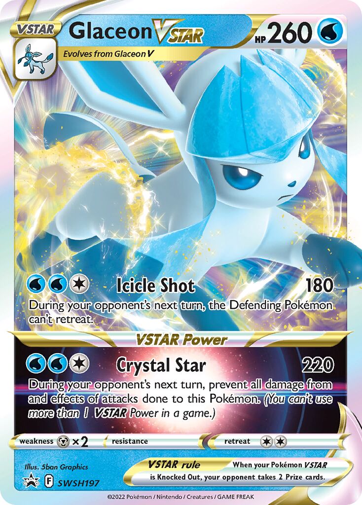 Glaceon VSTAR - SWSH197 - Promo