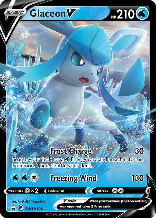 Glaceon V - SWSH196 - Promo