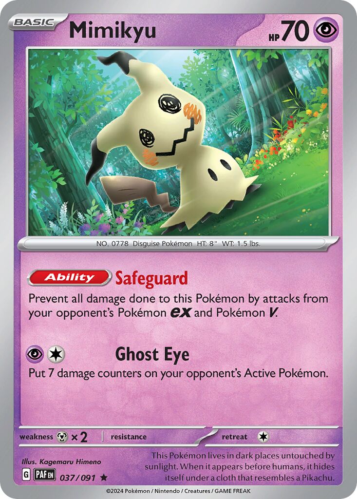 Mimikyu - 037/091 - Rare
