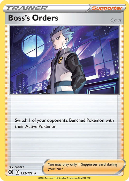 Boss's Orders - 132/172 - Rare Holo