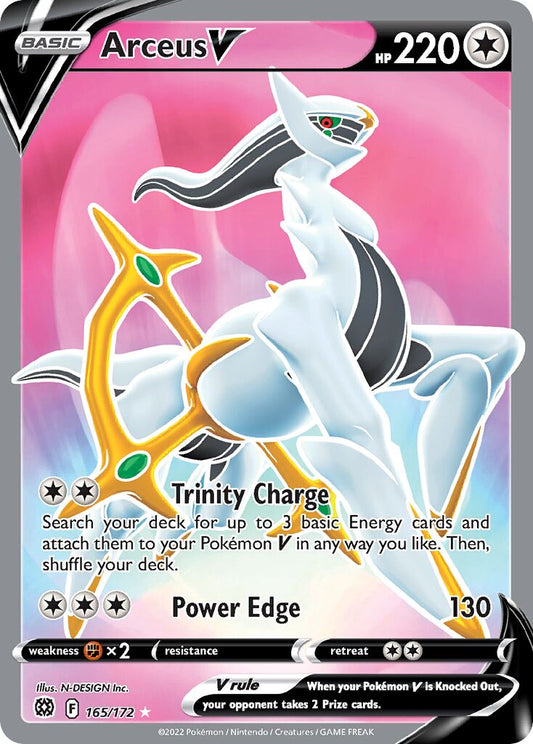 Arceus V - 165/172 - Rare Ultra