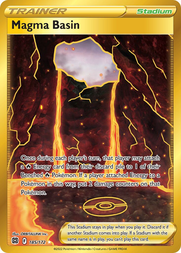 Magma Basin - 185/172 - Rare Secret