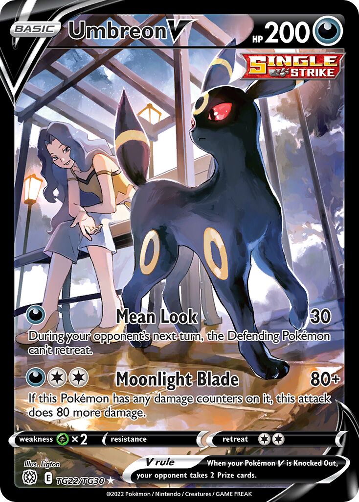 Umbreon V - TG22/TG30 - Holo Rare V
