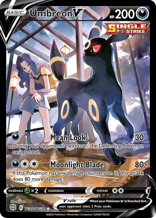 Umbreon V - TG22/TG30 - Holo Rare V