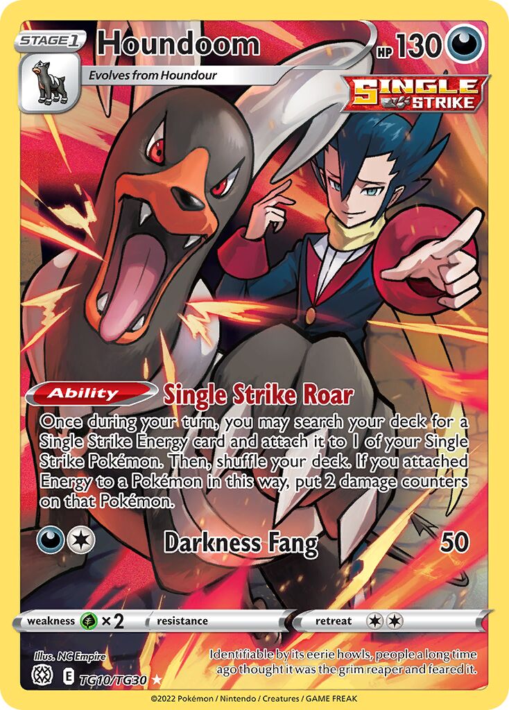 Houndoom - TG10/TG30 - Rare Holo