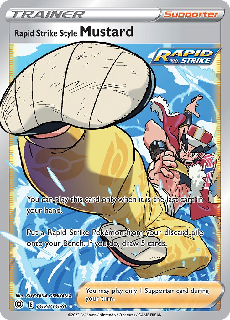 Rapid Strike Style Mustard - TG27/TG30 - Rare Ultra