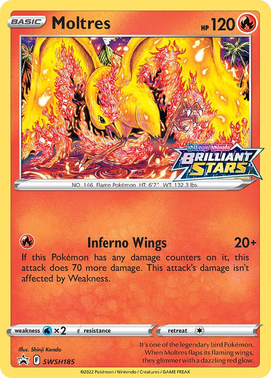 Moltres - SWSH185 - Promo