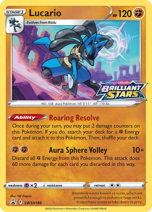 Lucario - SWSH186 - Promo