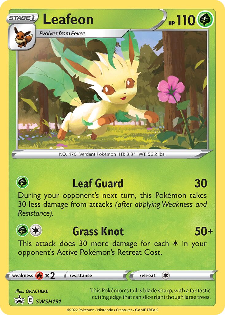 Leafeon - SWSH191 - Promo