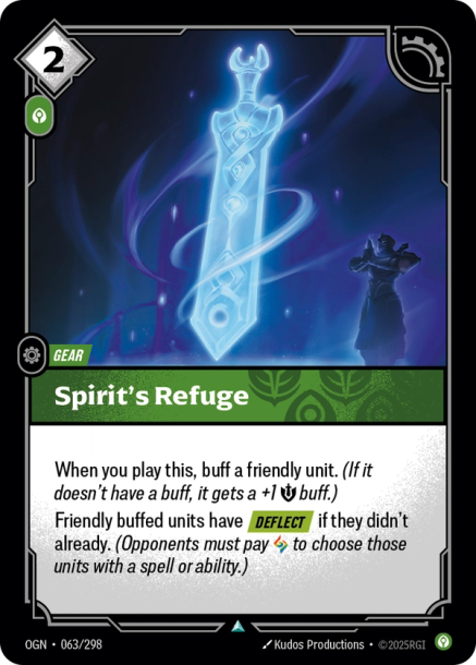 SPIRIT'S REFUGE - OGN-063/298