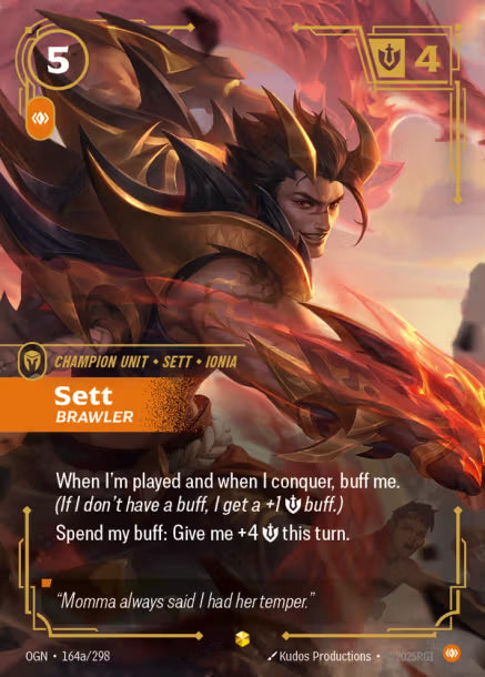 SETT, BRAWLER - OGN-164a/298 (Foil)