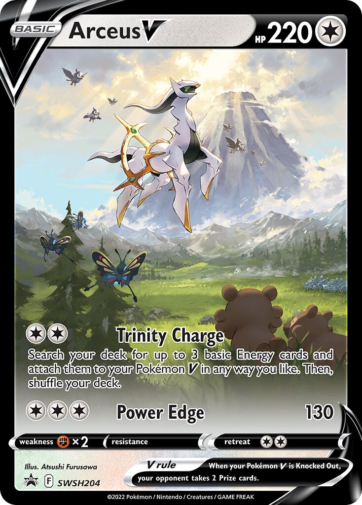 Arceus V - SWSH204 - Promo