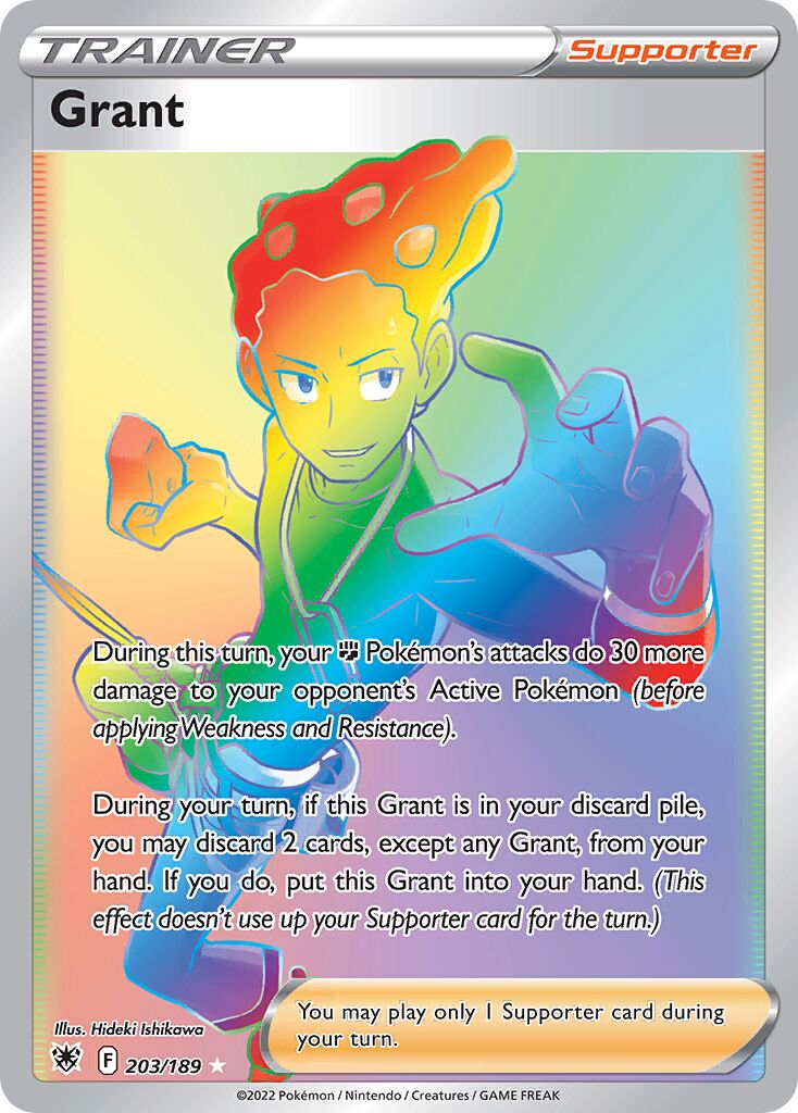 Grant - 203/189 - Rare Rainbow