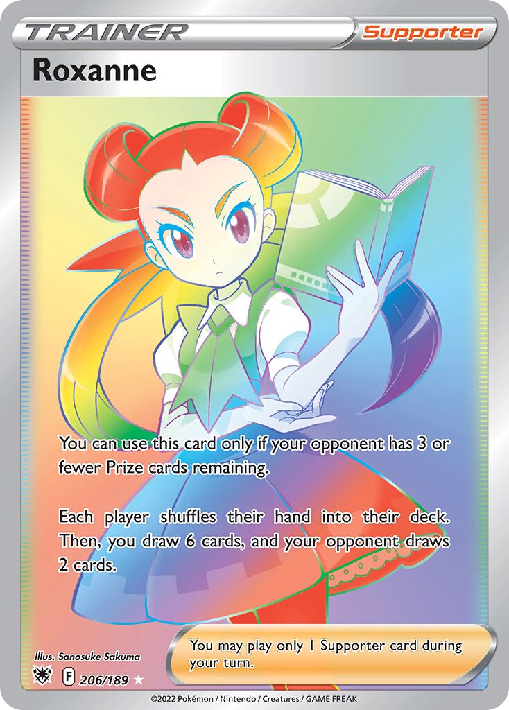Roxanne - 206/189 - Rare Rainbow
