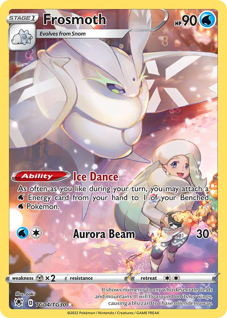 Frosmoth - TG04/TG30 - Rare Holo