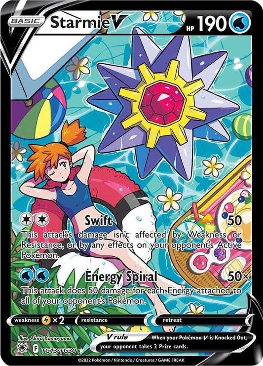 Starmie V - TG13/TG30 - Holo Rare V