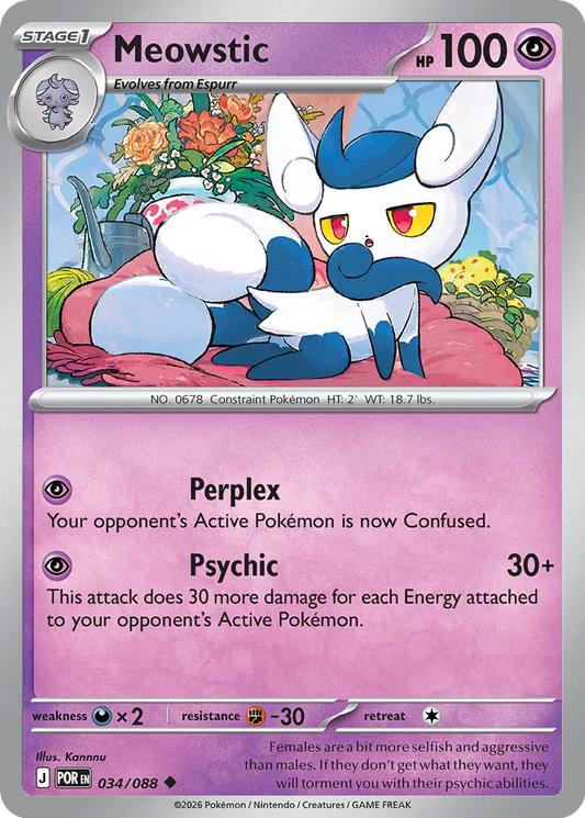 Meowstic - 034/088 - Uncommon