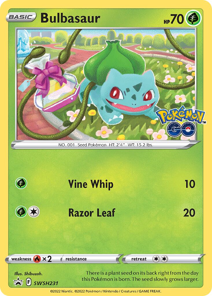 Bulbasaur - SWSH231 - Promo