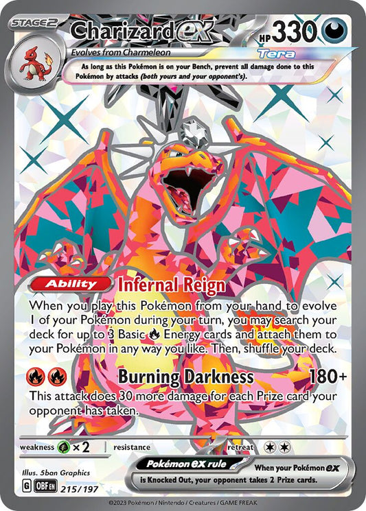 Charizard ex - 215/197 - Ultra Rare