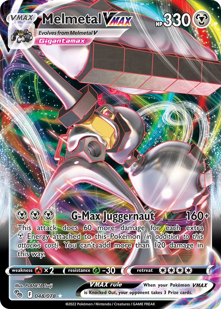 Melmetal VMAX - 048/078 - Holo Rare VMAX
