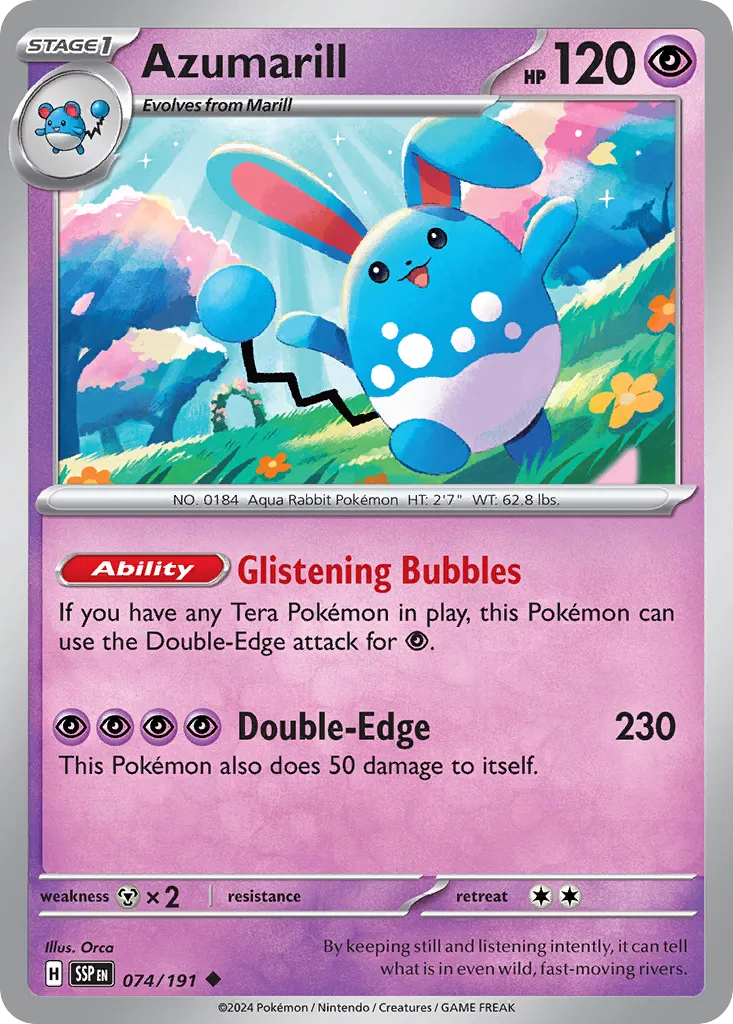 Azumarill - 074/191 - Uncommon