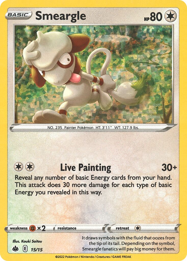 Smeargle - 15/15 - Promo