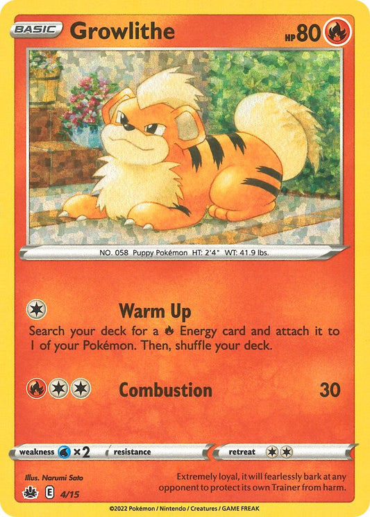 Growlithe - 4/15 - Promo