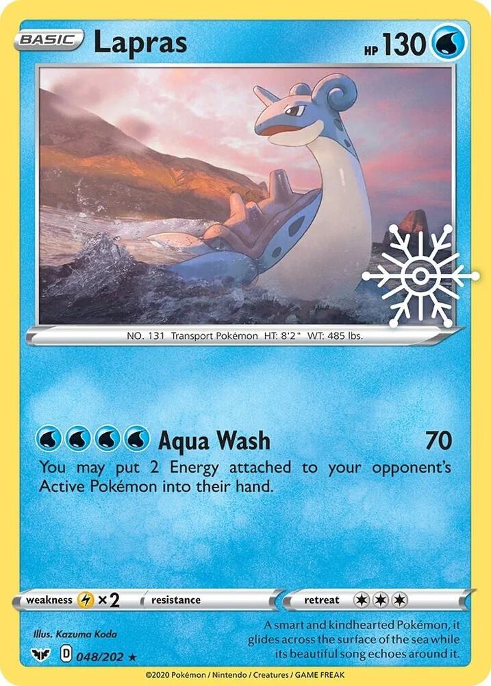 Lapras - 048/202 (Holiday Calendar) - 048/202 - Promo