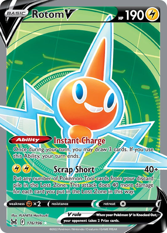 Rotom V - 176/196 - Rare Ultra