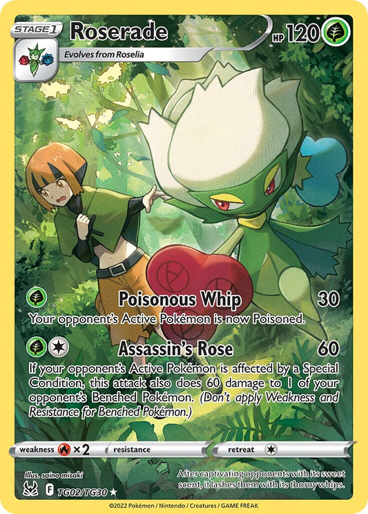 Roserade - TG02/TG30 - Rare Holo