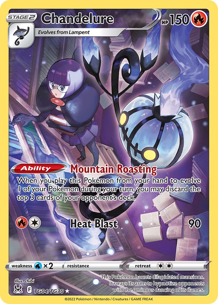 Chandelure - TG04/TG30 - Rare Holo