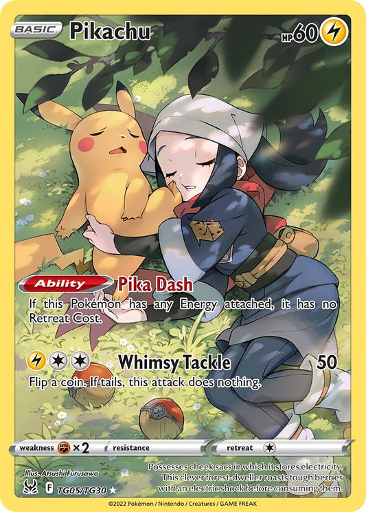 Pikachu - TG05/TG30 - Rare Holo