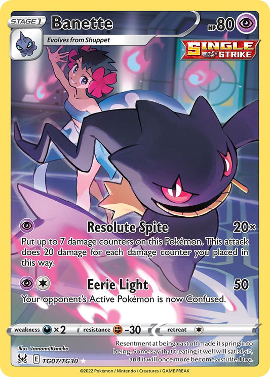 Banette - TG07/TG30 - Rare Holo