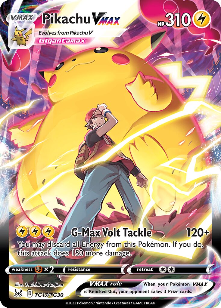 Pikachu VMAX - TG17/TG30 - Holo Rare VMAX