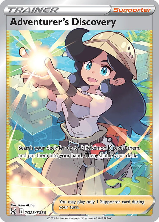 Adventurer's Discovery - TG23/TG30 - Rare Ultra