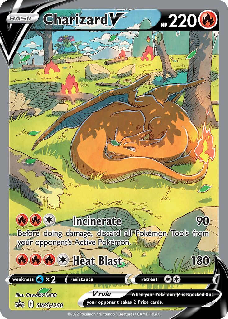 Charizard V - SWSH260 - Promo