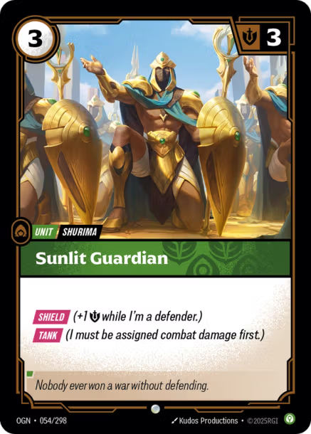 SUNLIT GUARDIAN - OGN-054/298