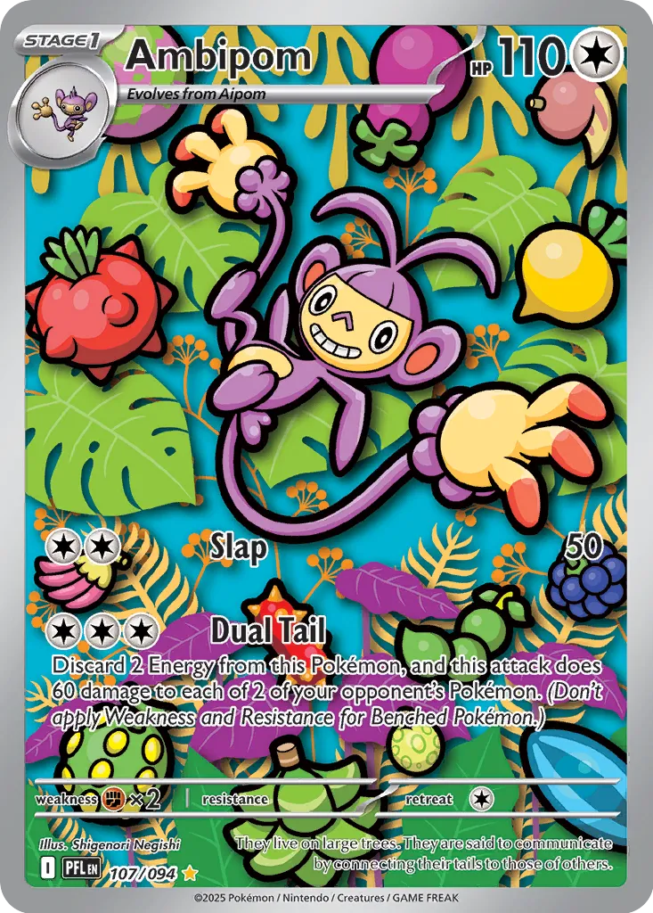 Ambipom - 107/094 - Illustration Rare